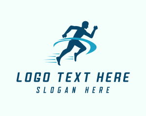 Endurance - Gym Fitness Run logo design