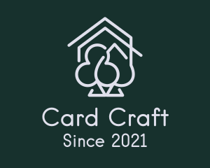 Casino House Cards logo design