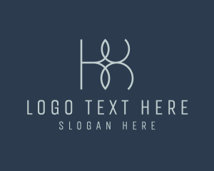 Overlay - Generic Business Monoline Letter B logo design