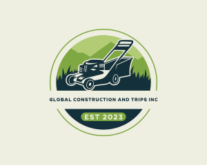 Landscaper - Gardening Lawn Care Mower logo design