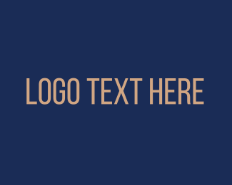 Modern Sans Serif Logo