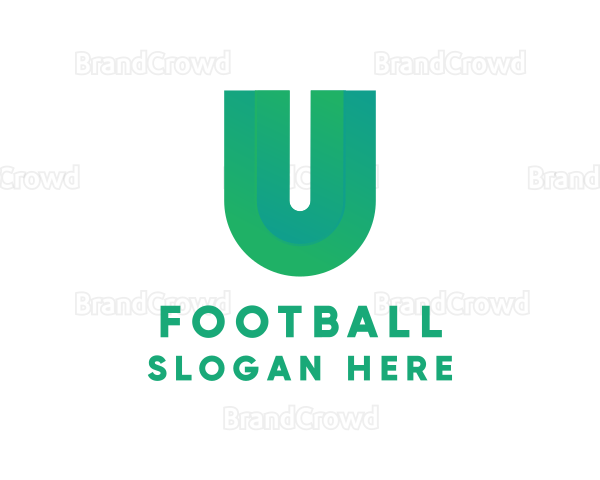 Modern Gradient Letter U Logo