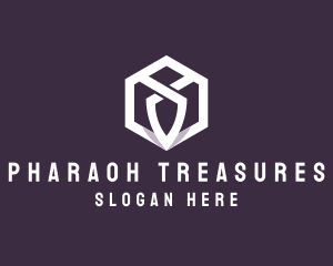 Hexagon Tech Crest logo design