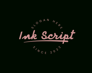 Script - Handwritten Script Cafe logo design