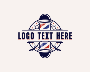 Barber - Barber Grooming Salon logo design