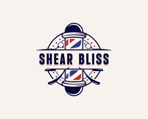 Barber Grooming Salon logo design