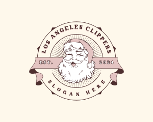 Christmas Santa Claus Logo