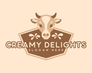 Dairy - Dairy Milk Cow logo design