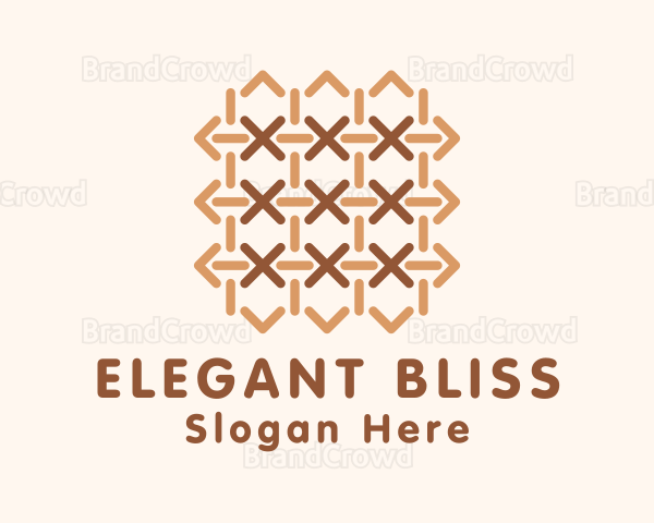 Woven Textile Design Logo