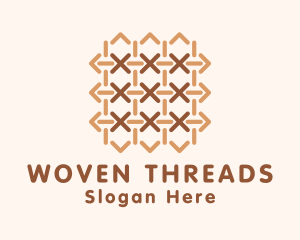 Woven - Woven Textile Design logo design