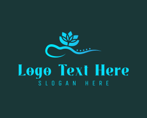 Facial - Lotus Massage Therapy logo design