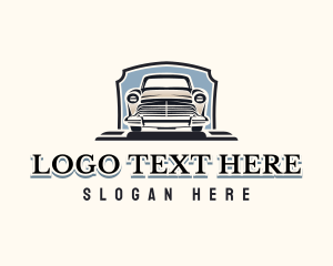 Vintage - Retro Car Garage logo design