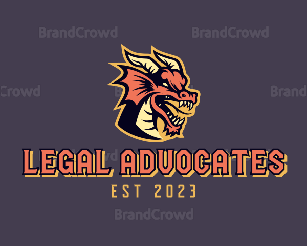 Dragon Animal Gaming Logo