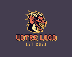 Gaming - Dragon Animal Gaming logo design