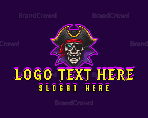 Pirate Skull Gaming Logo