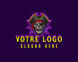 Gaming - Pirate Skull Gaming logo design