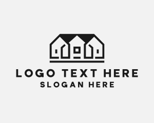 Property - House Roofing Residence logo design
