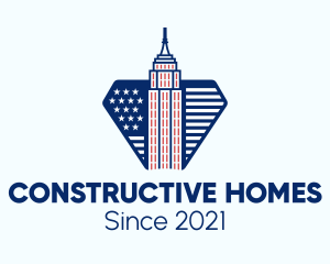 Building - Empire State Building logo design