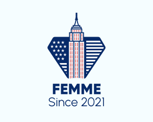 Empire State Building logo design