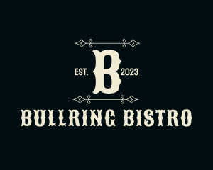 Western Rodeo Bistro logo design