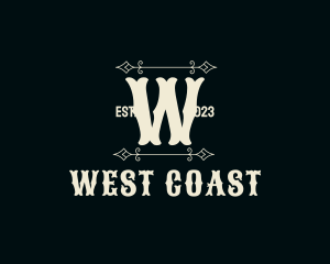 West - Western Rodeo Bistro logo design