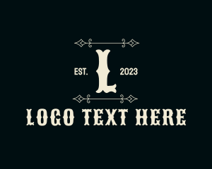 Pub - Western Rodeo Bistro logo design