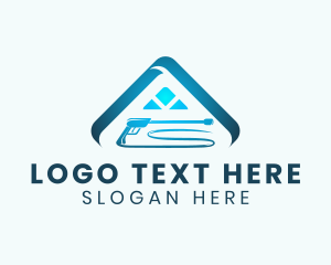 Household - House Pressure Cleaning logo design