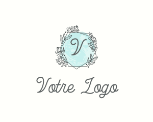 Commercial - Chic Floral Frame logo design