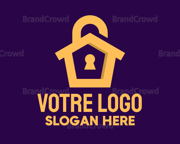 Golden Lock House Logo