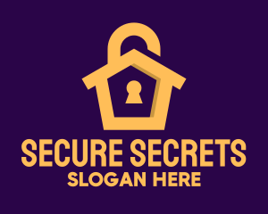 Confidential - Golden Lock House logo design