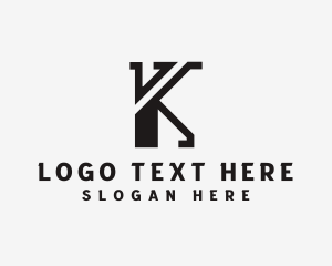 Letter K - Jewelry Accessory Boutique logo design