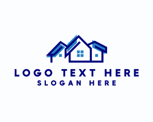 Apartment - Residential House Property logo design