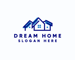 House - Residential House Property logo design