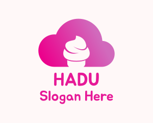 Cloud Cupcake Bakery Logo