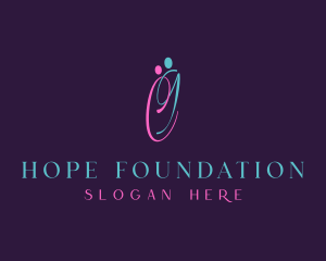 Non Profit - Abstract People Organization logo design