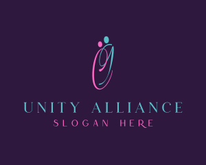Association - Abstract People Organization logo design