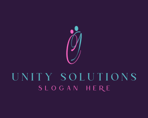 Organization - Abstract People Organization logo design