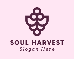 Grape Winery Farm logo design