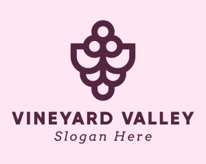 Winery - Grape Winery Farm logo design