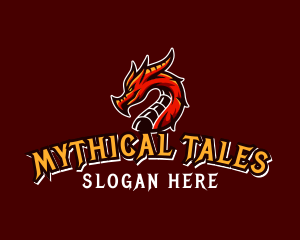 Mythical Dragon Gaming logo design