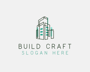 Architecture Builder Construction logo design