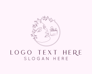 Leaves - Beauty Face Cosmetics logo design