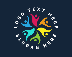 Human - Social Foundation Community logo design