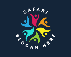 Colorful - Social Foundation Community logo design