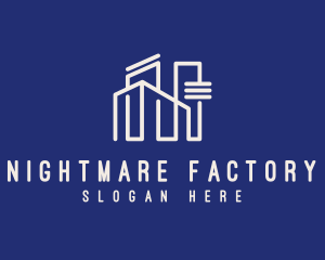 Factory Storage Building logo design