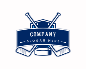 Hockey Sports Team Logo