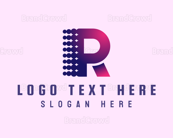 Generic Tech Letter R Logo