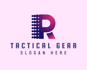 Generic Tech Letter R Logo