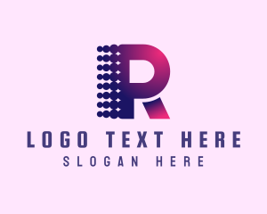Technology - Generic Tech Letter R logo design