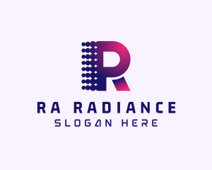 Generic Tech Letter R logo design